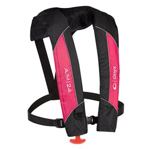 ONYX A / M-24 Auto / Manual Inflatable Life Jacket Pink Adult