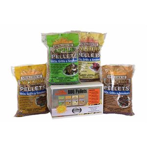 SMOKEHOUSE BBQ pellets variety pack - 4 Pack (20 LBS. Total)