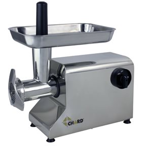 CHARD # 12 Grinder Electric .75 HP Stainless Steel