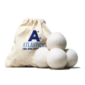 ATLANTICK 100% Wool Dryer Balls (4 Per Pack)