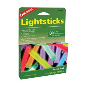 COGHLAN'S Lightsticks - 4 Family Pack - pkg of 8