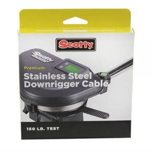 SCOTTY Premium Stainless Steel Replacement Downrigger Cable,