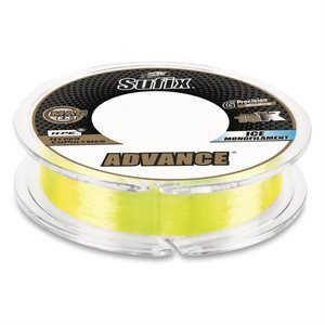 SUFIX Advance Ice Monofilament 2 lb. Neon Lime - 100