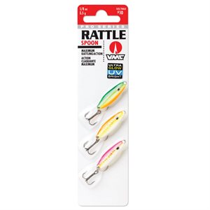 VMC Rattle Spoon Kit 1 / 16 oz. Glow UV