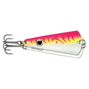 VMC Tingler Spoon 1 / 16 oz. Glow Pink Fire UV