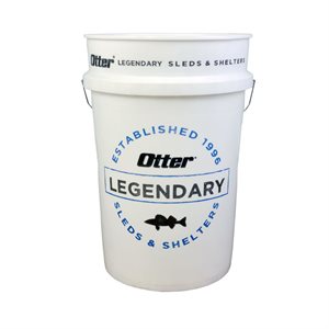 OTTER 6-Gallon Branded Fishing Bucket