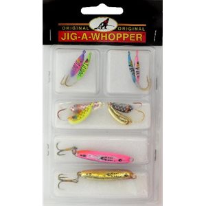 HT Jig-A-Whopper 10 Piece Gamefish Spoon Kit Assorted