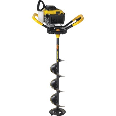 JIFFY 4G Gas Powered 4-Stroke Ice Drill with 6 Stealth S