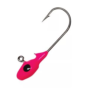 CRAPPIE PRO Mo Glo Jig Pink Glo Size 1.3'', 1 / 16 oz