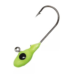CRAPPIE PRO Mo Glo Jig Chartreuse Glo Size 1.14'', 1 / 24 oz