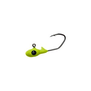 CRAPPIE PRO Overbite Sickle Jig Chartreuse Glo Size 0.95'', 1 / 32 oz