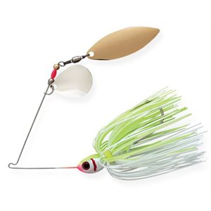 BOOYAH Blade Tandem White Chartreuse Size , 1 / 2 oz