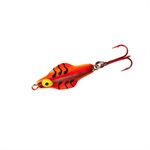 LINDY Rattl'n Flyer Spoon Orange Tiger Size 1-1 / 4'', 1 / 8 oz