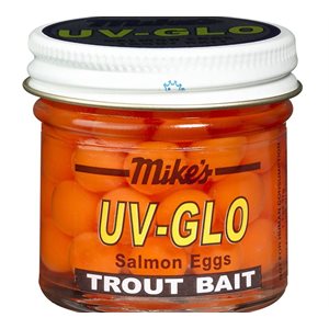 ATLAS MIKES Mike's Salmon Egg UV-Glo Trout Bait Orange