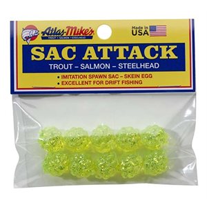 ATLAS Sac Attack (10 Per Bag) Chartreuse