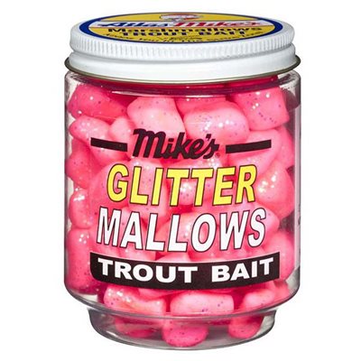 ATLAS MIKE'S Glitter Mallows 1.5 OZ. Cerise / Shrimp