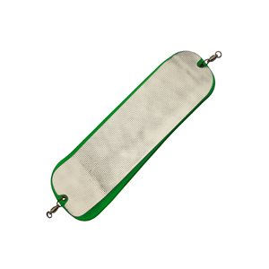 PROTROLL Hotchip 8 Flasher 8" Green Blade With Silver Emb
