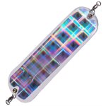 PROTROLL Prochip 8 Fin Flasher 8" Plaid On Clear Blade With