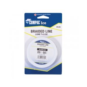 COMPAC Black Braid Ice Line 50 YD 50LB