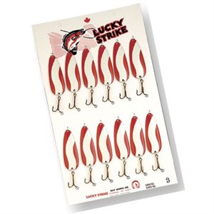 LUCKY STRIKE 3.5'' Economy Devil Bait Card