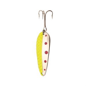 LUCKY STRIKE #4 Gem Lure Nickel Chartreuse