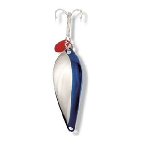 LUCKY STRIKE 2.75'' Willow Leaf Lure Nickel / Blue