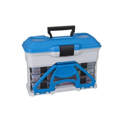 FLAMBEAU T3 Hard Tackle Box Mini Front Loader Blue W / Zerust