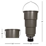 MOULTRIE 5-Gallon All-In-One Hanging Feeder