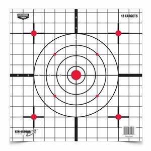 BIRCHWOOD Eze-Scorer 12'' Sight-In Paper Target - 13 Targets